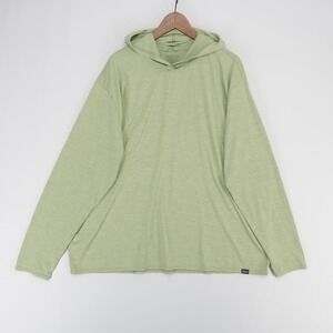 Patagonia Capilene Cool Daily Hoodie Mens 3XL Green Heather Long Sleeve Sun Top